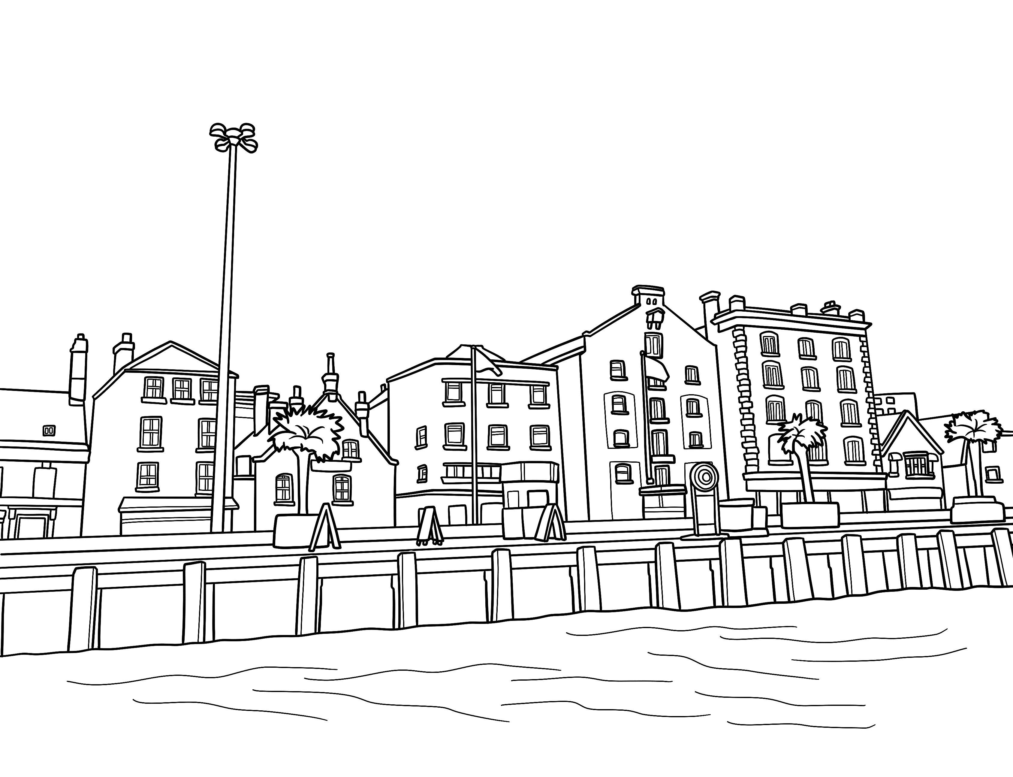Poole Colouring Book (A4) - Image 3