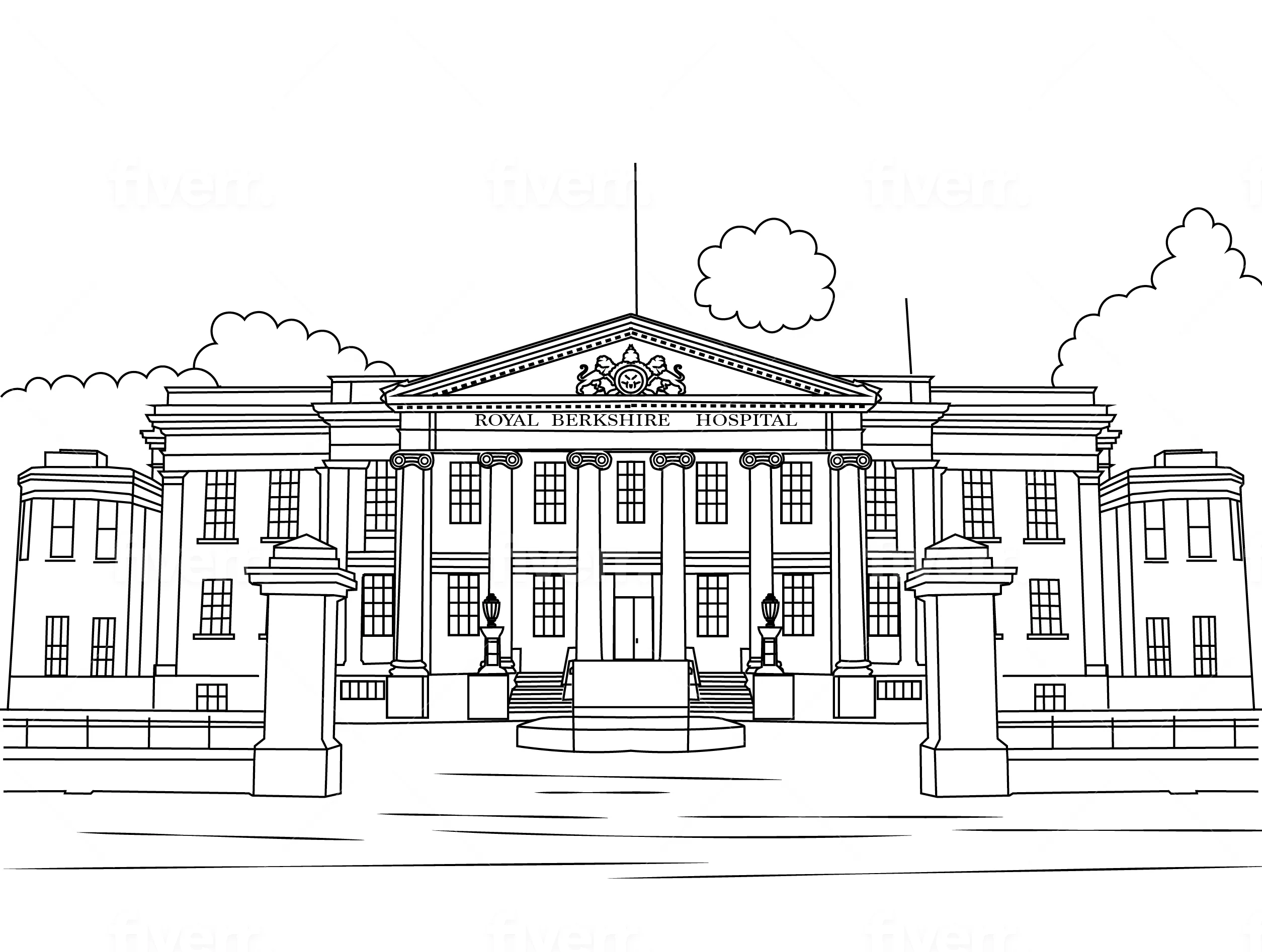 Reading Colouring Book (A4) - Image 2