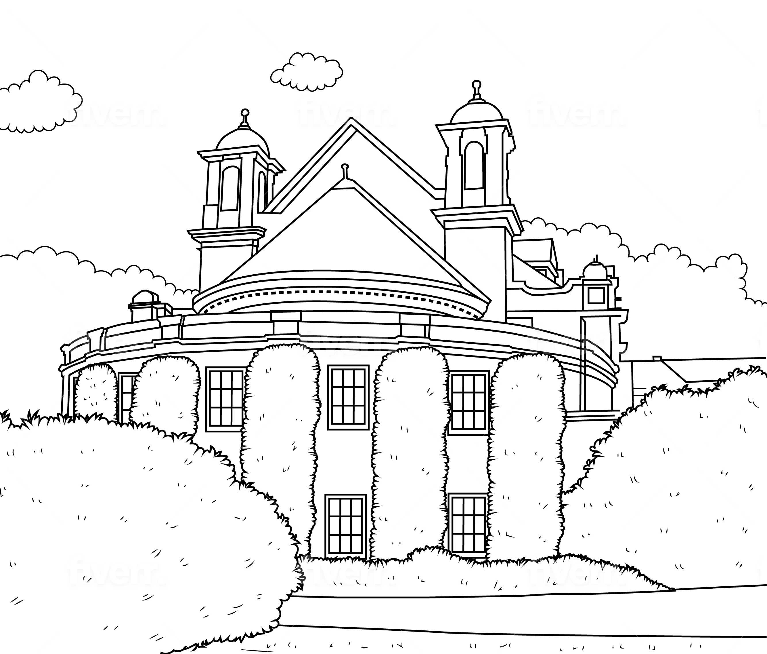 Reading Colouring Book (A4) - Image 3