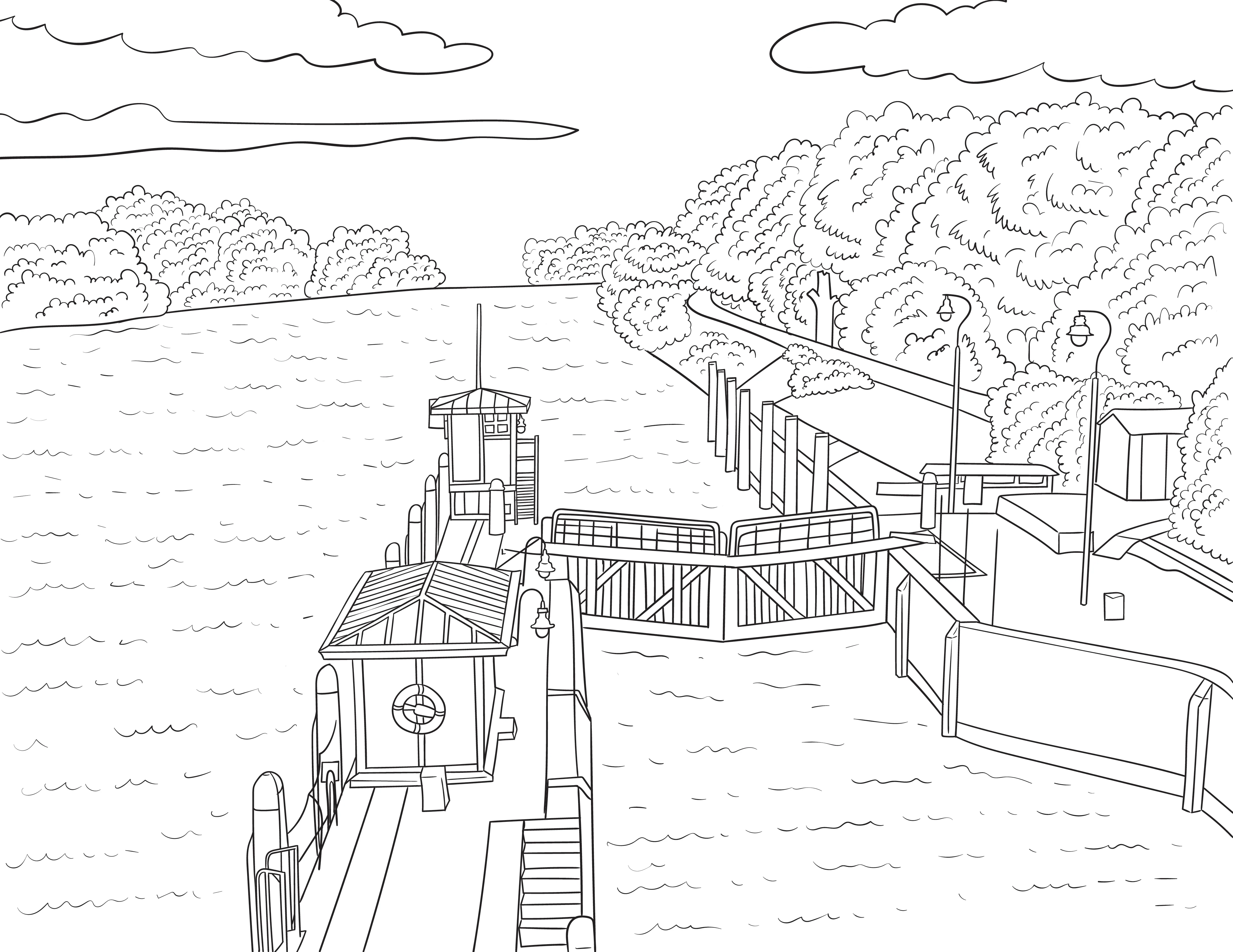 Richmond Colouring Book (A4) - Image 4