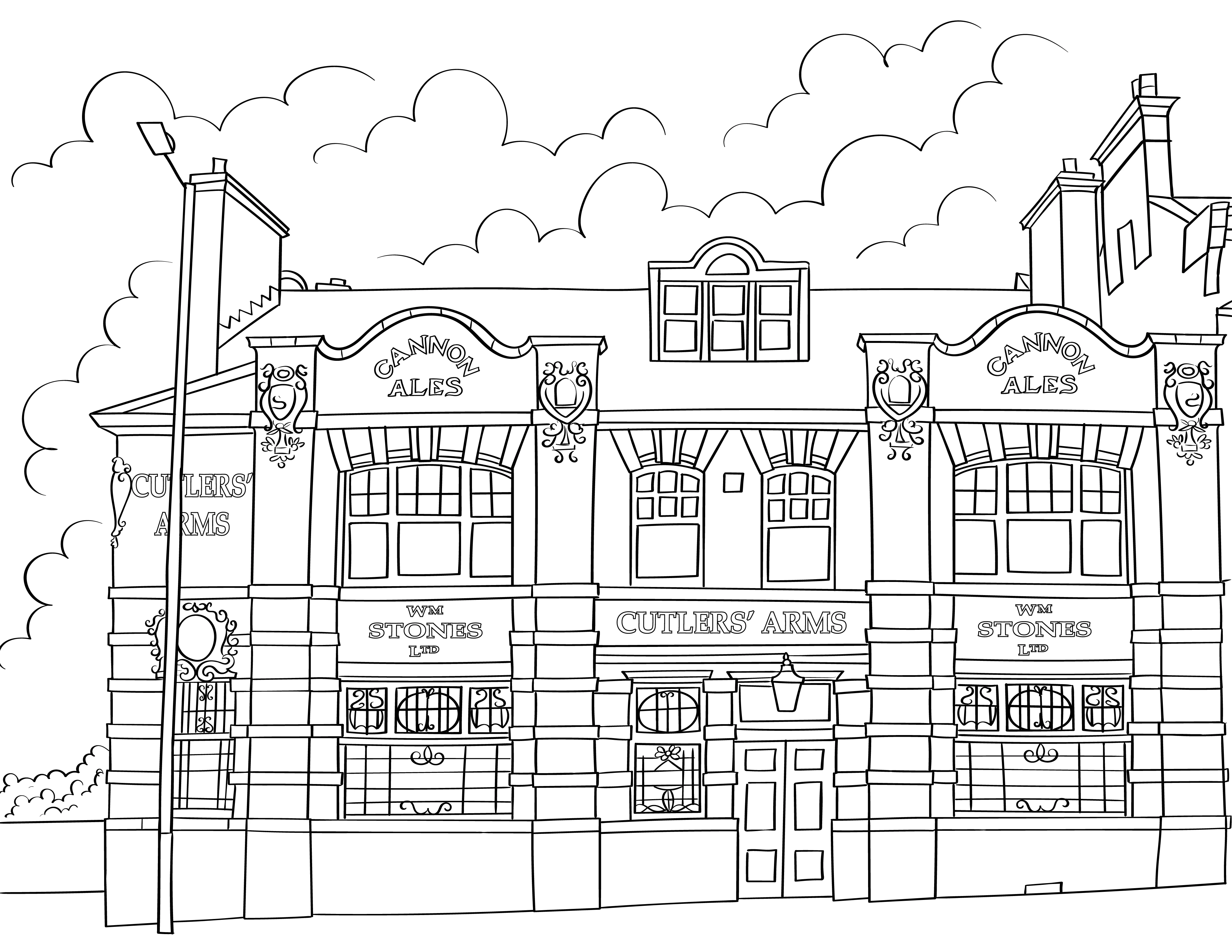 Rotherham Colouring Book (A4) - Image 2