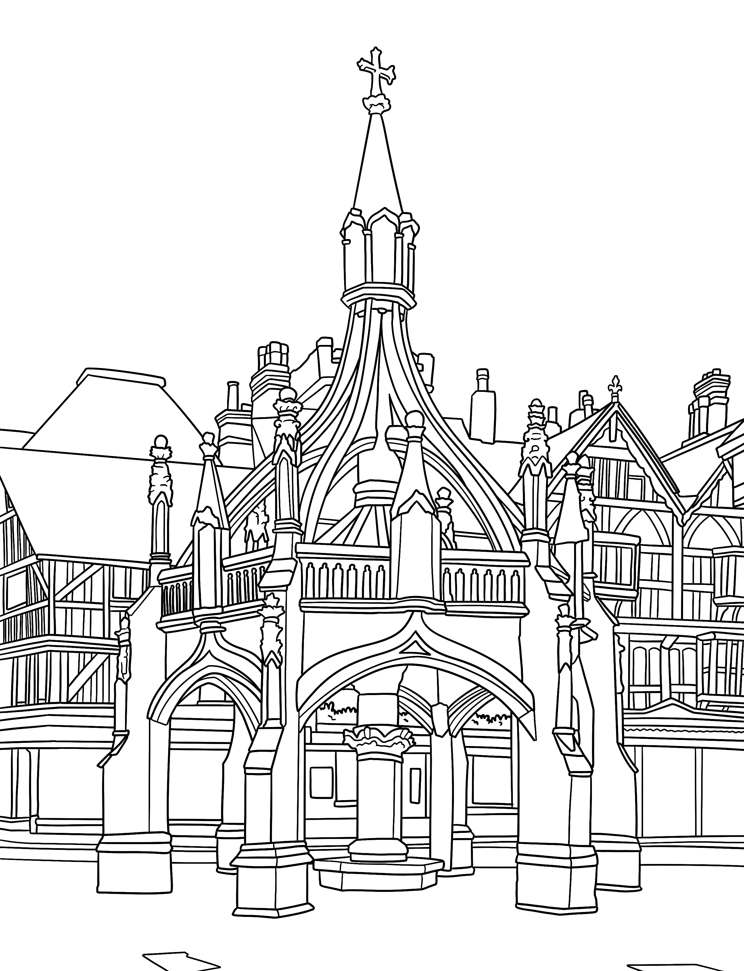 Salisbury Colouring Book (A4) - Image 3