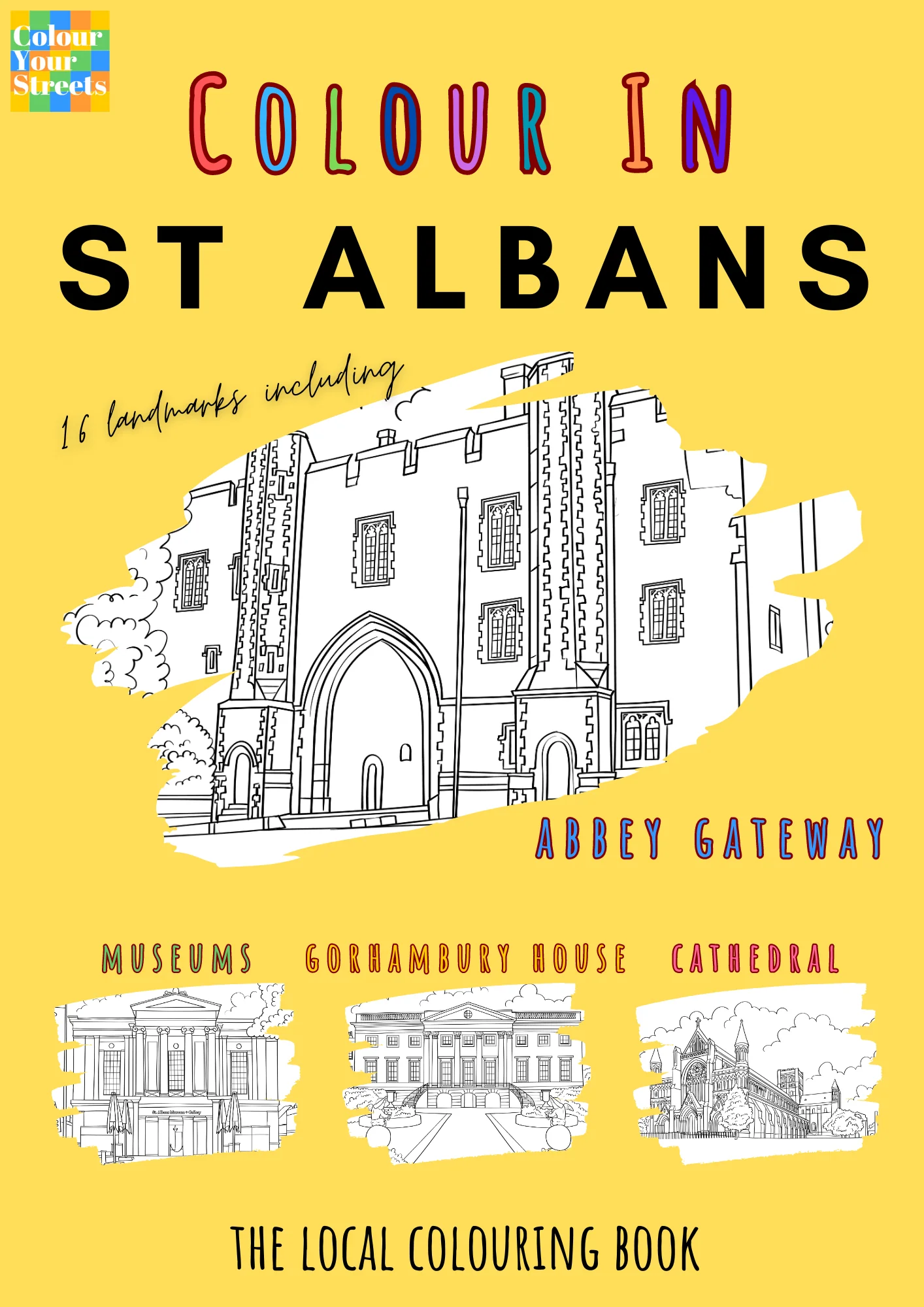 St Albans Colouring Book (A4)