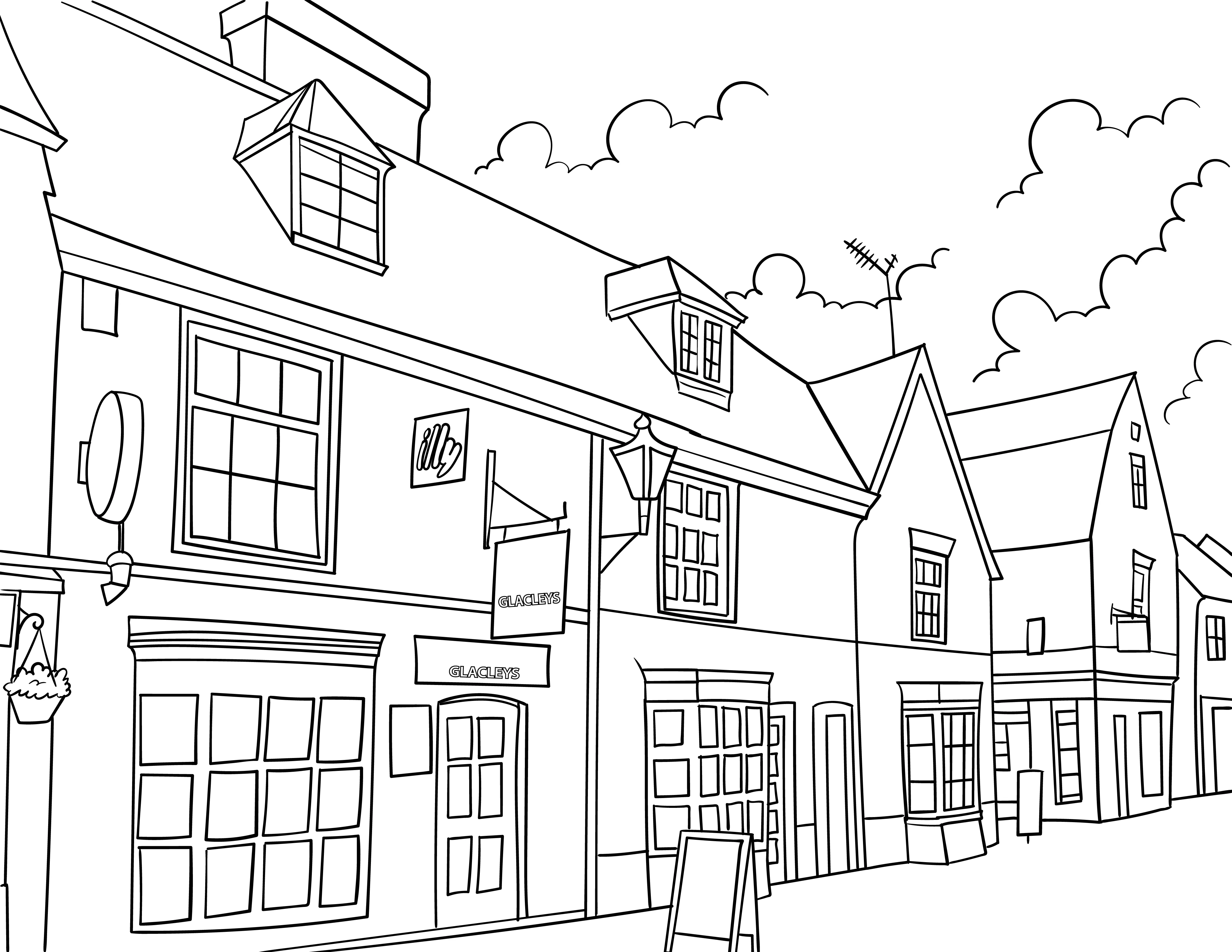Stevenage Colouring Book (A4) - Image 4