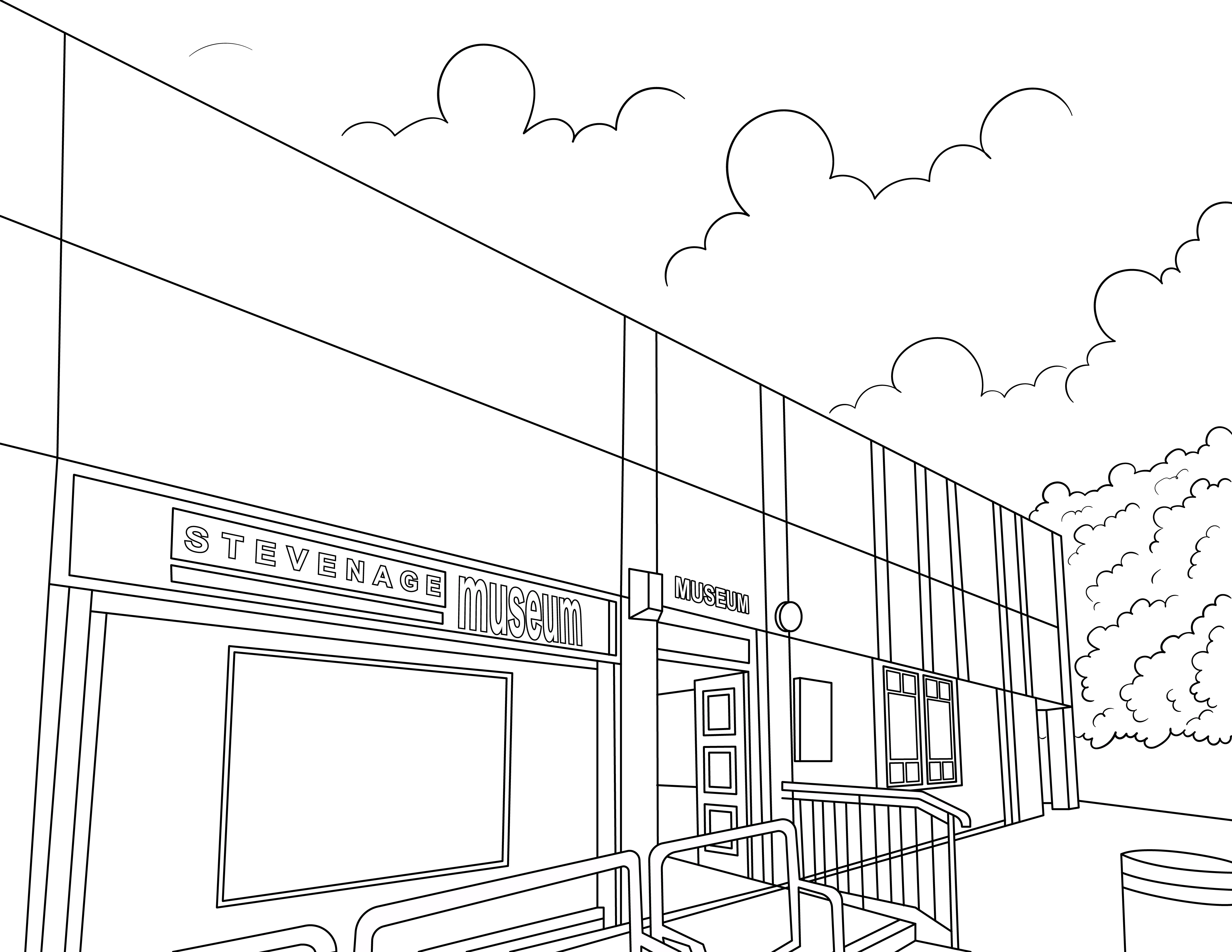 Stevenage Colouring Book (A4) - Image 5