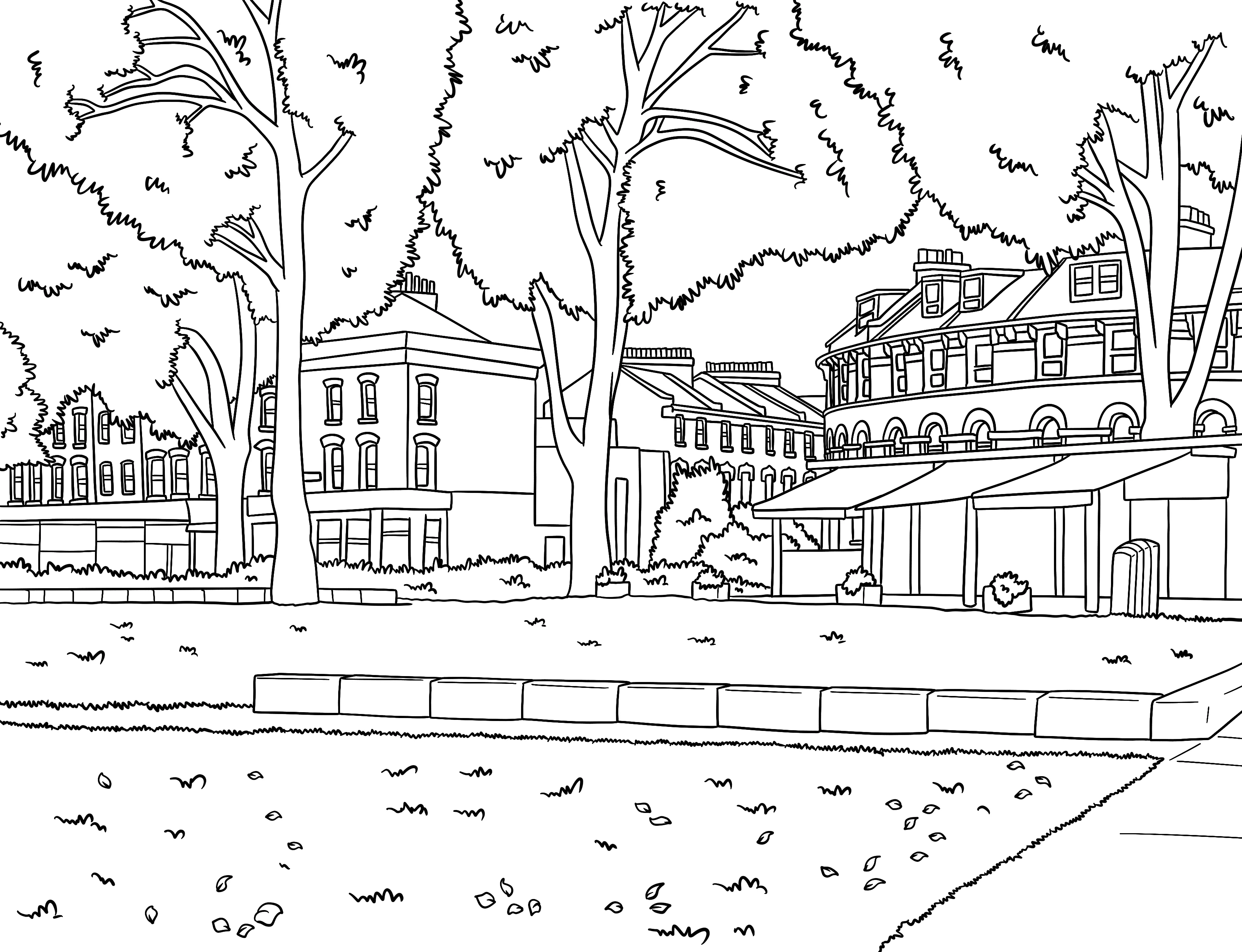 Stoke Newington Colouring Book (A4) - Image 5