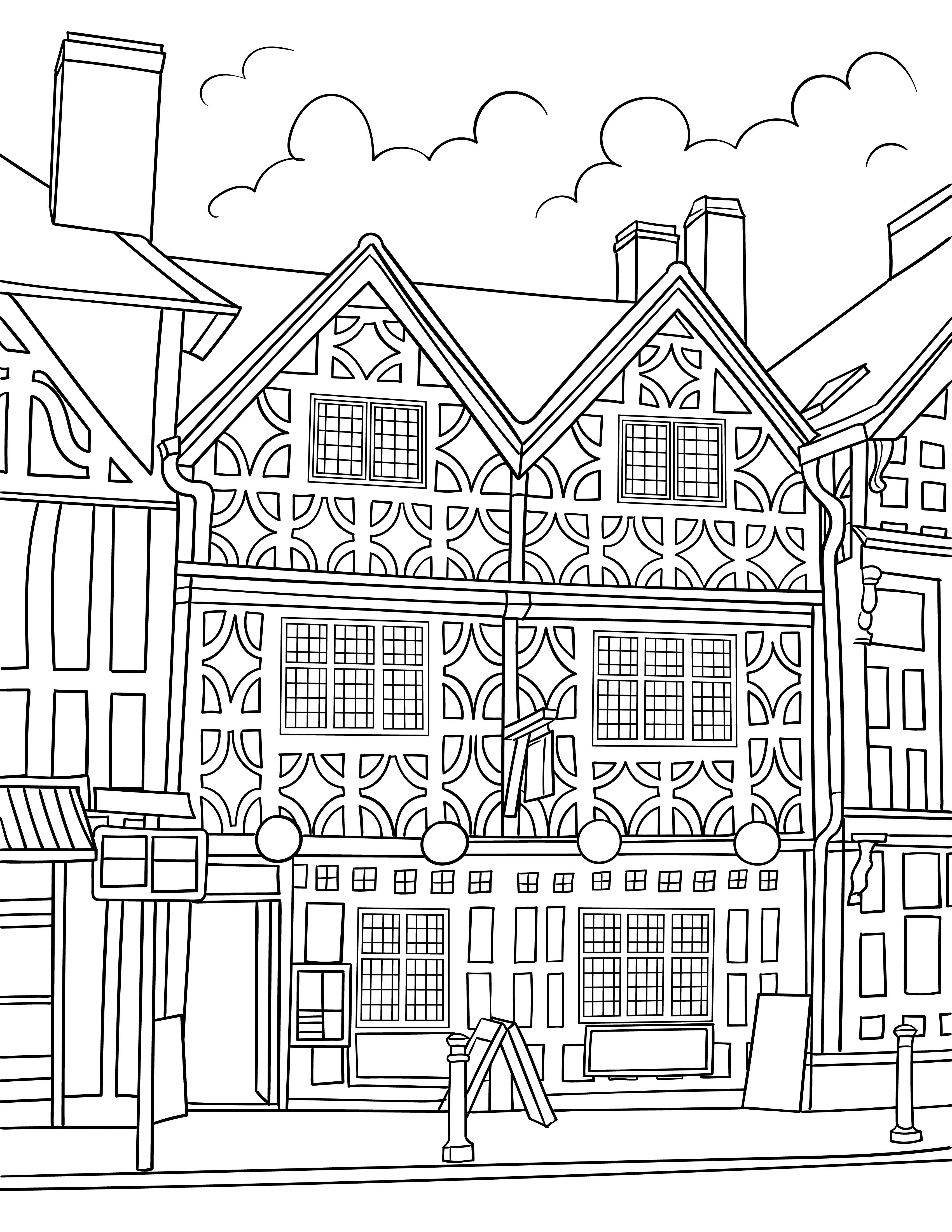 Stratford-upon-Avon Colouring Book (A4) - Image 2