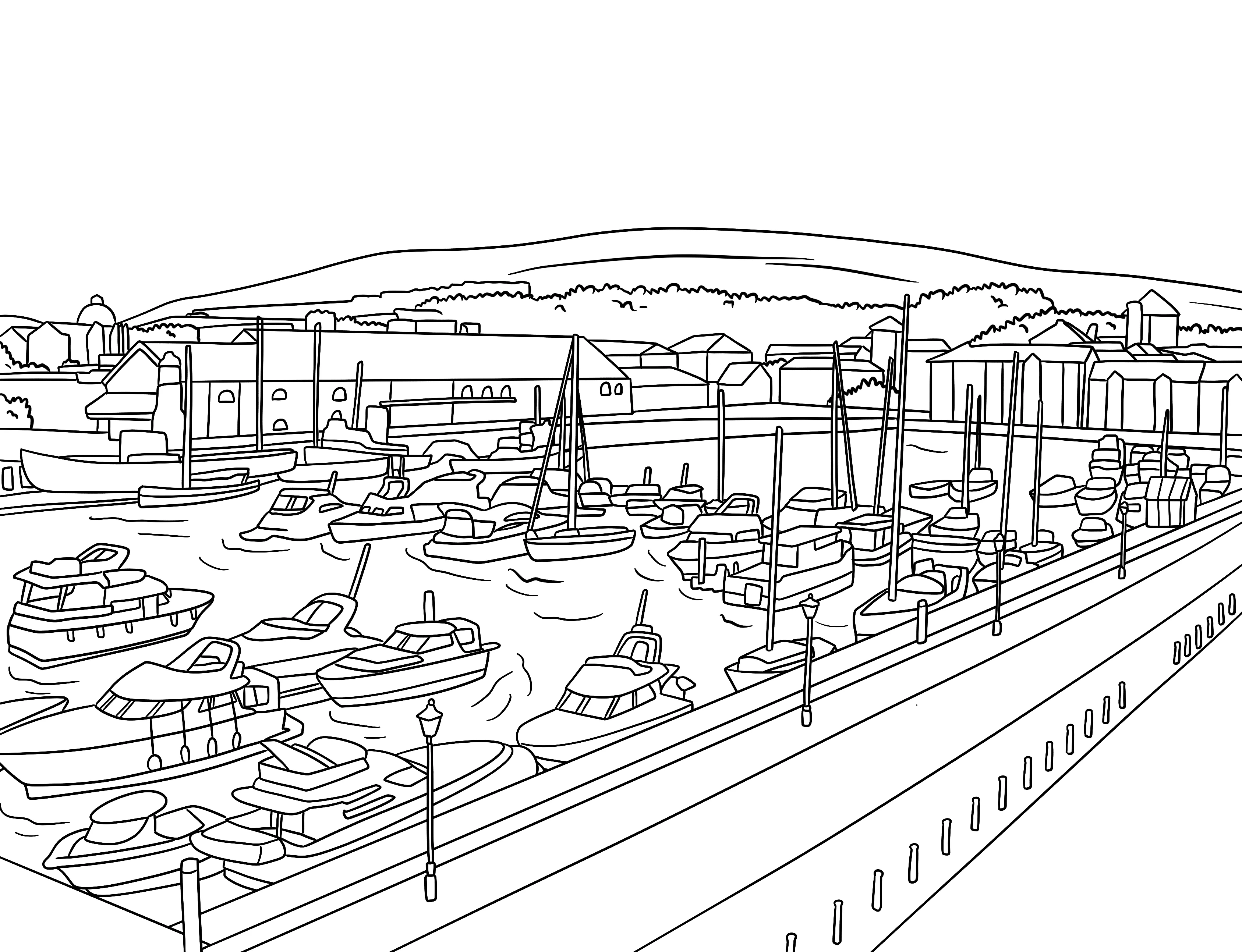 Swansea Colouring Book (A4) - Image 4