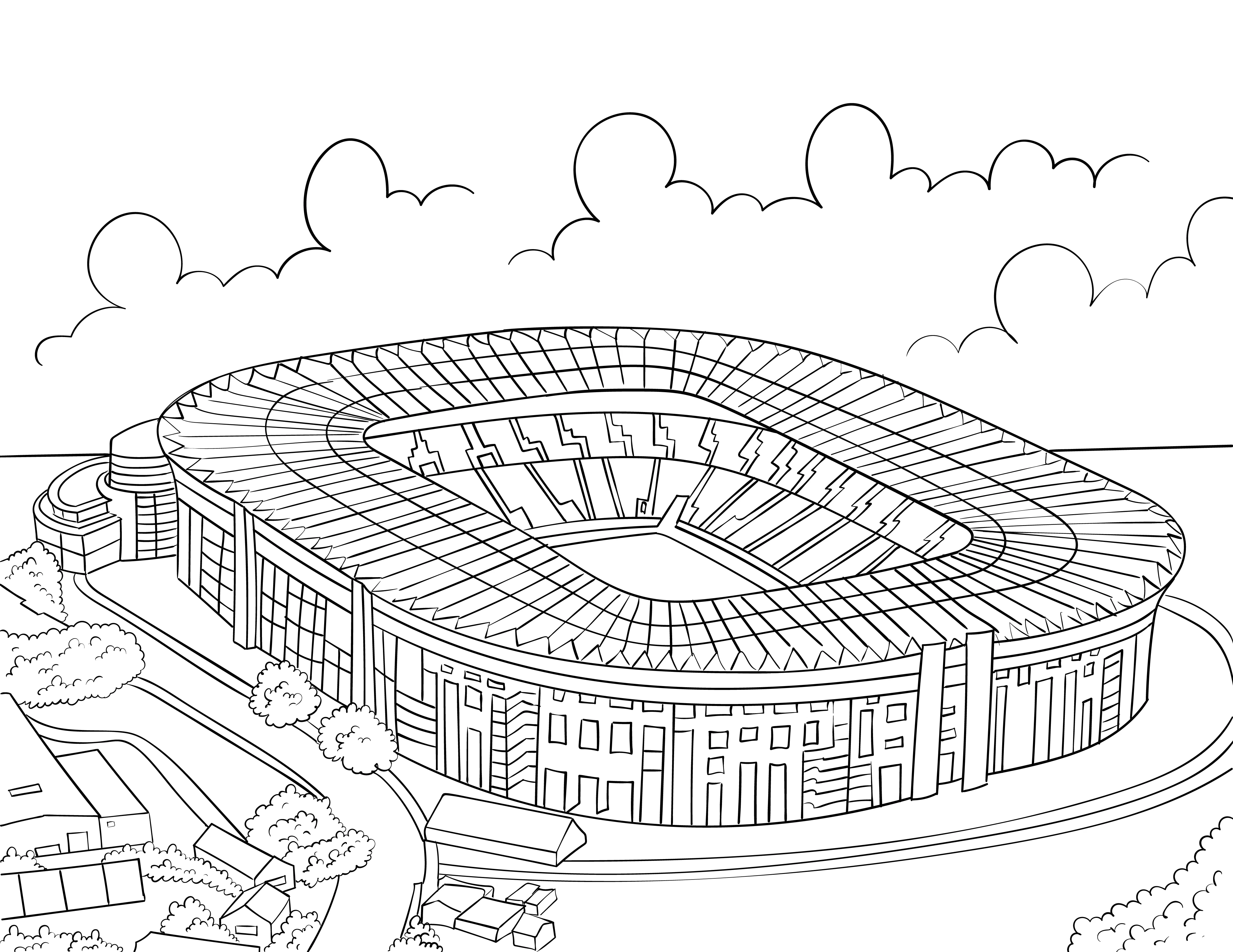 Twickenham Colouring Book (A4) - Image 2