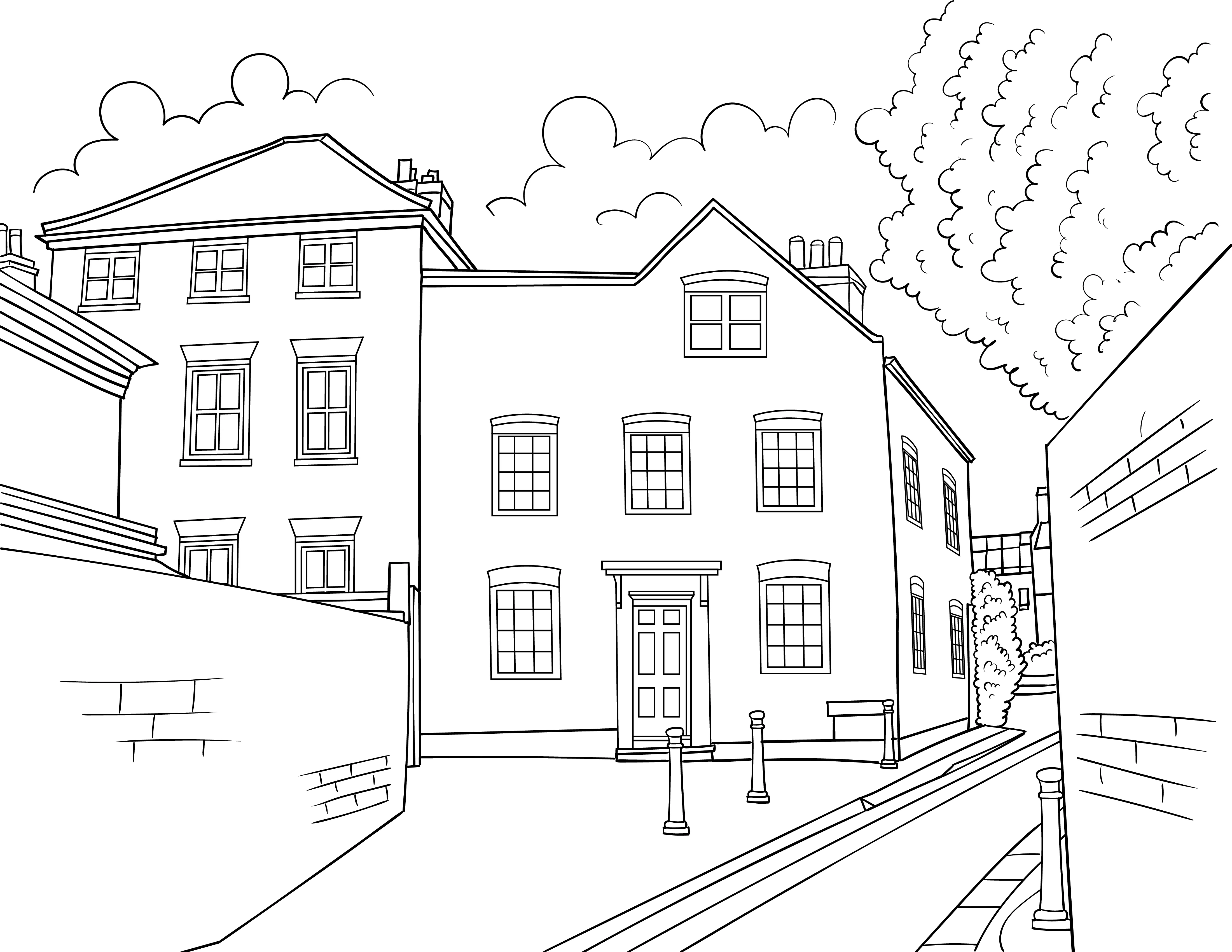 Twickenham Colouring Book (A4) - Image 3