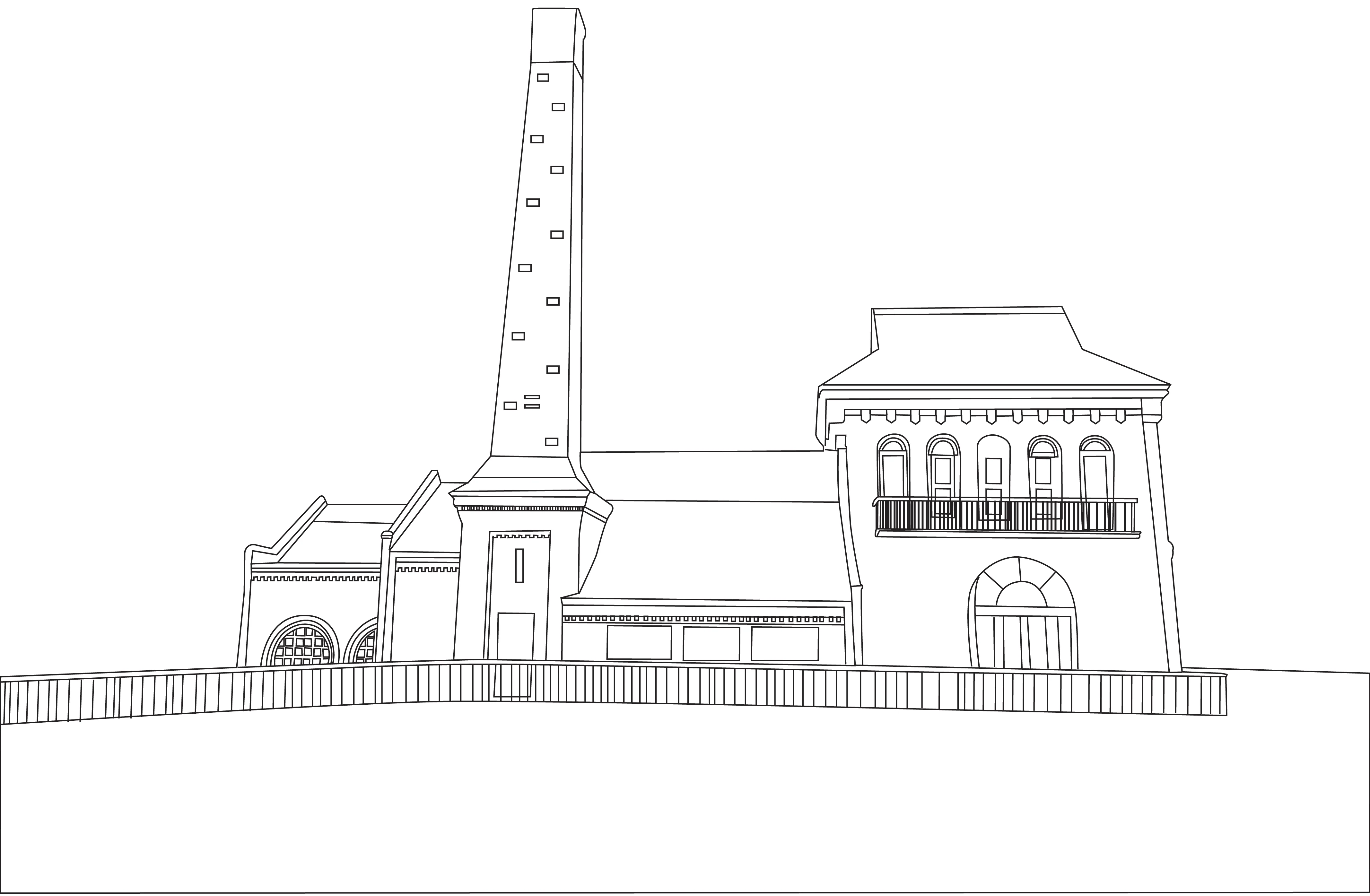 Walthamstow Colouring Book (A4) - Image 3