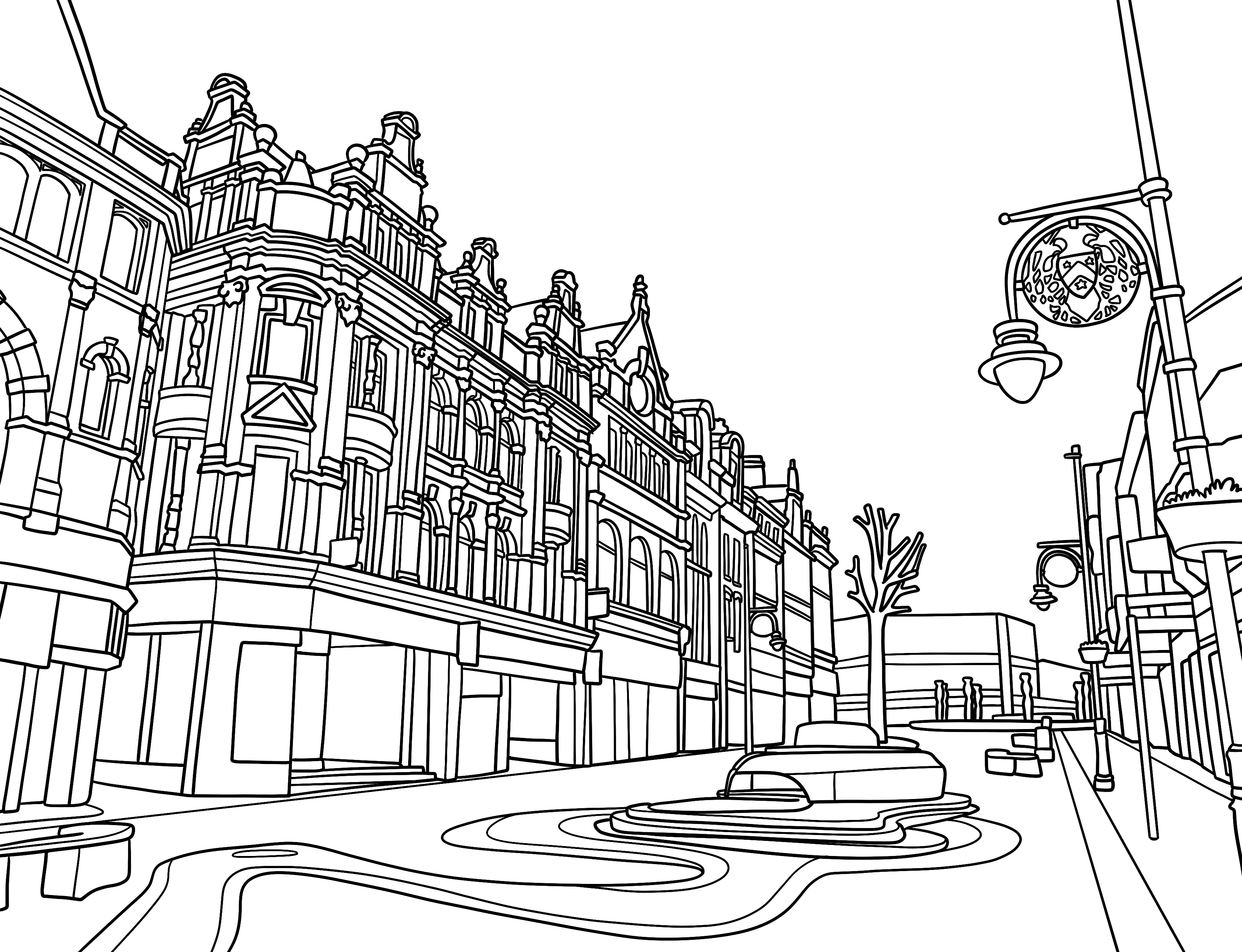 Warrington Colouring Book (A4) - Image 3