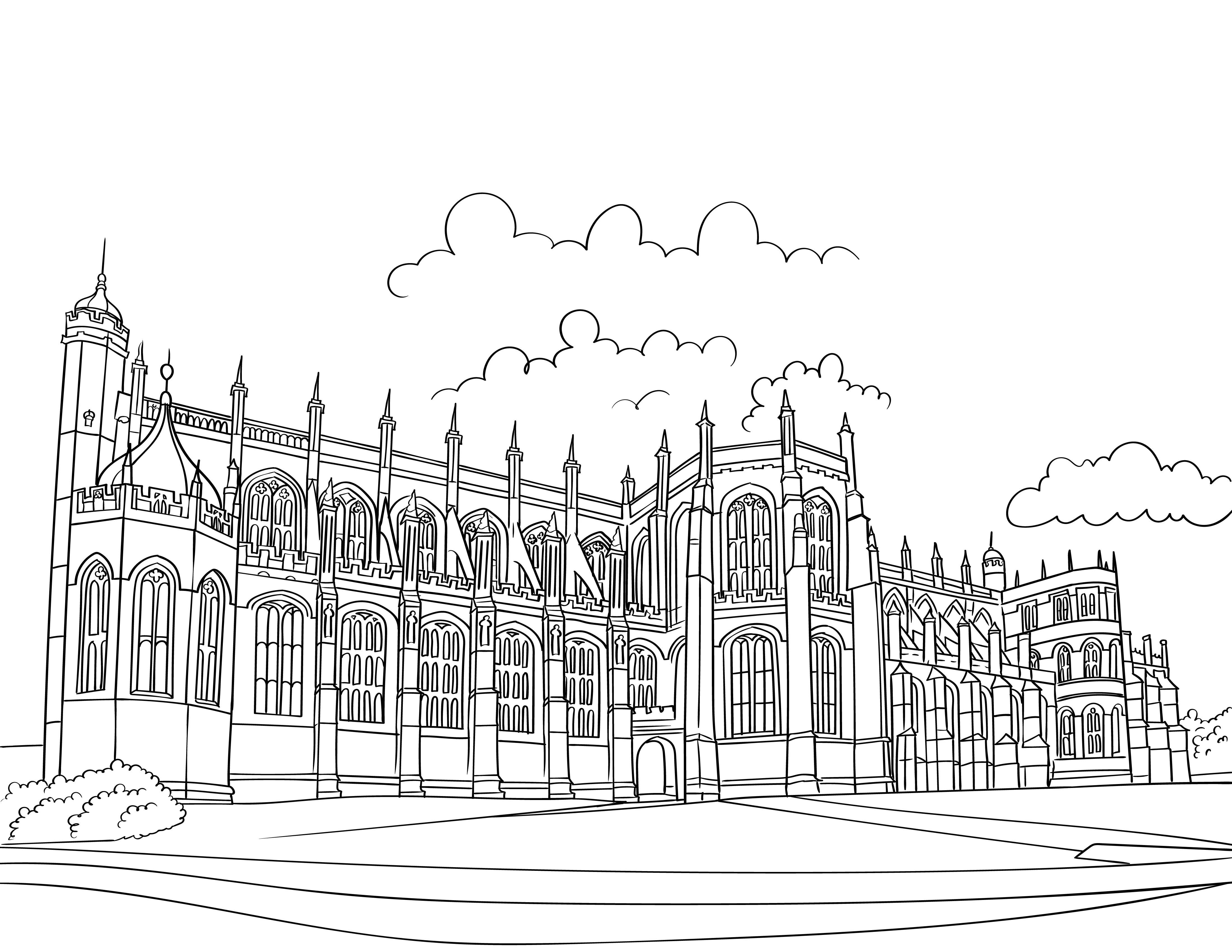 Windsor Colouring Book (A4) - Image 2