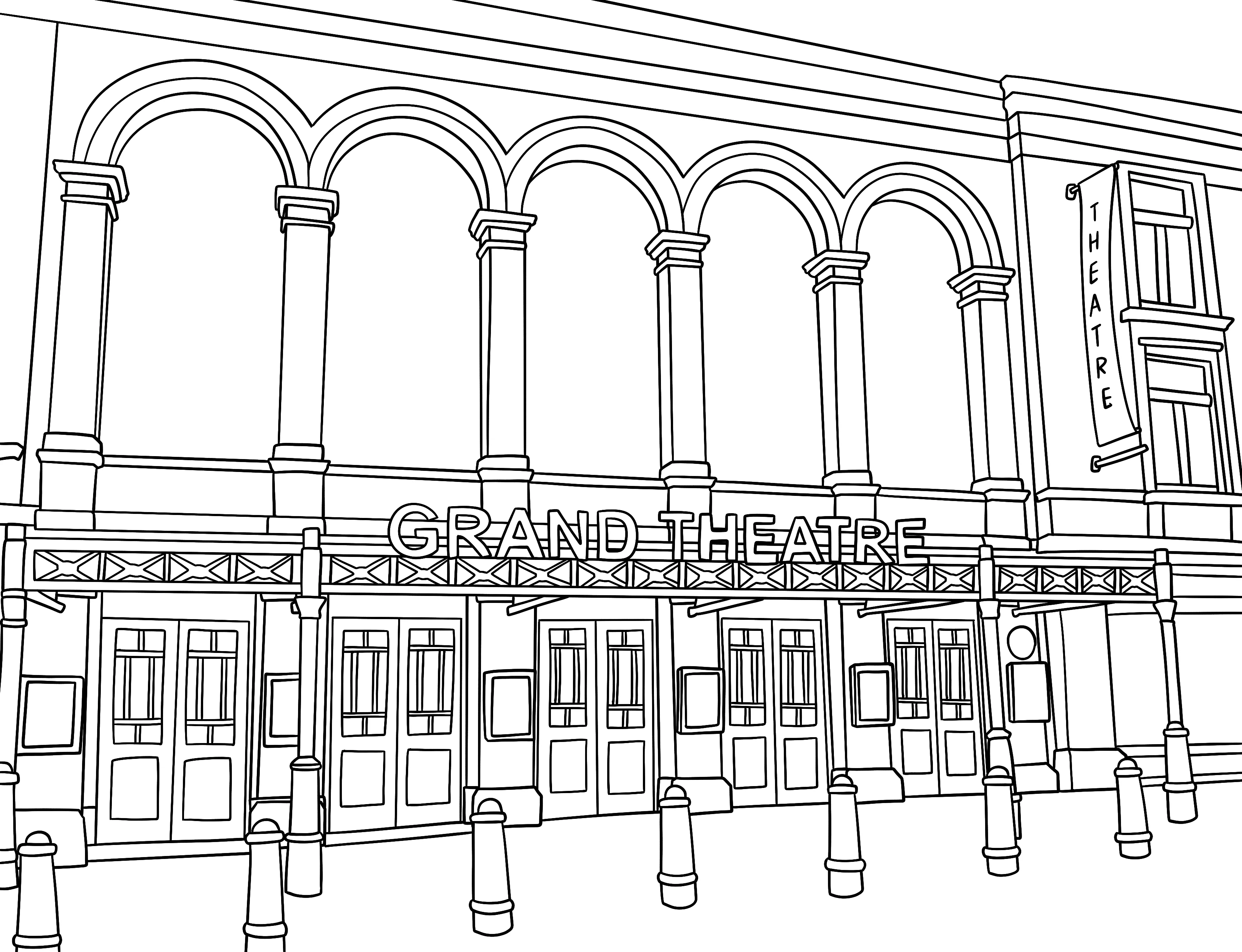 Wolverhampton Colouring Book (A4) - Image 2