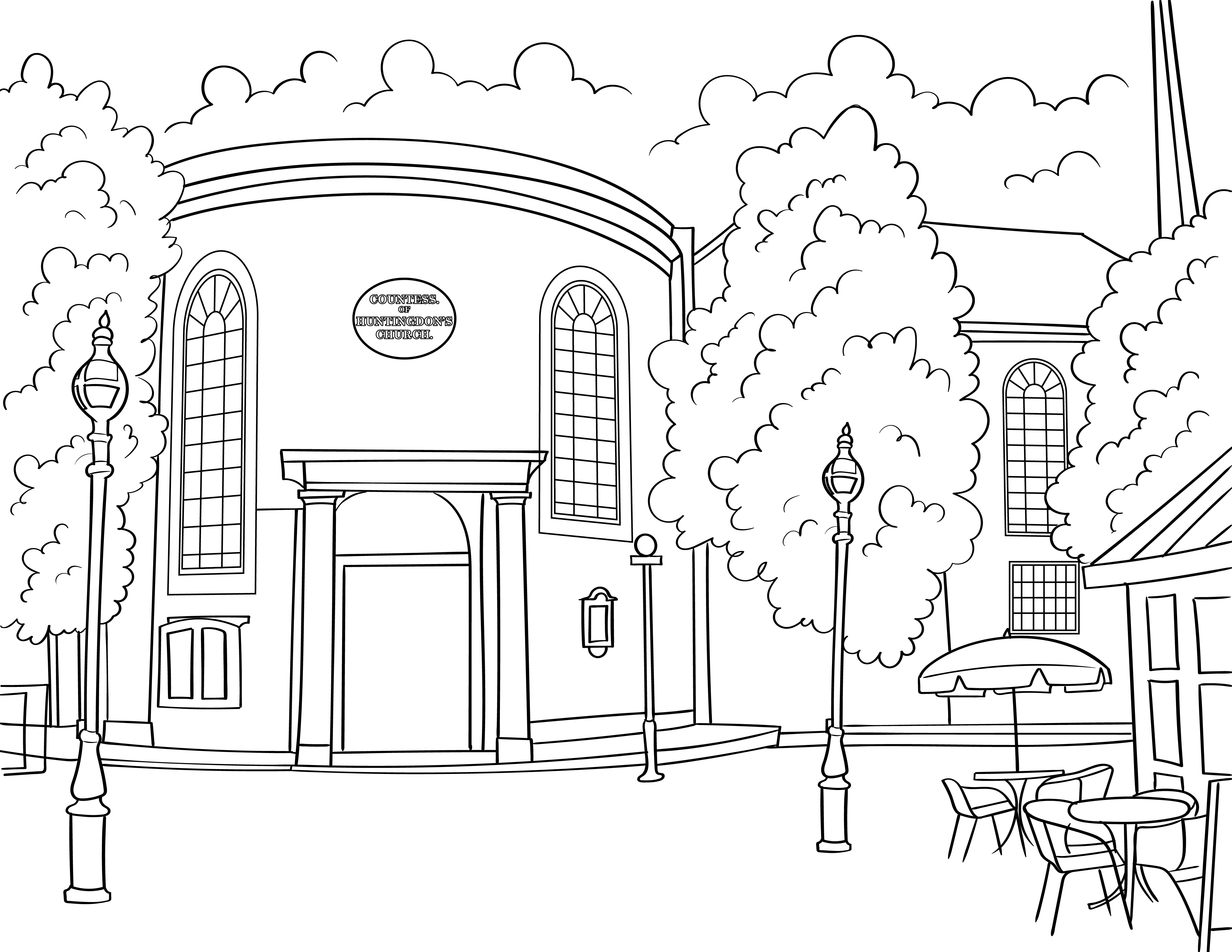 Worcester Colouring Book (A4) - Image 2