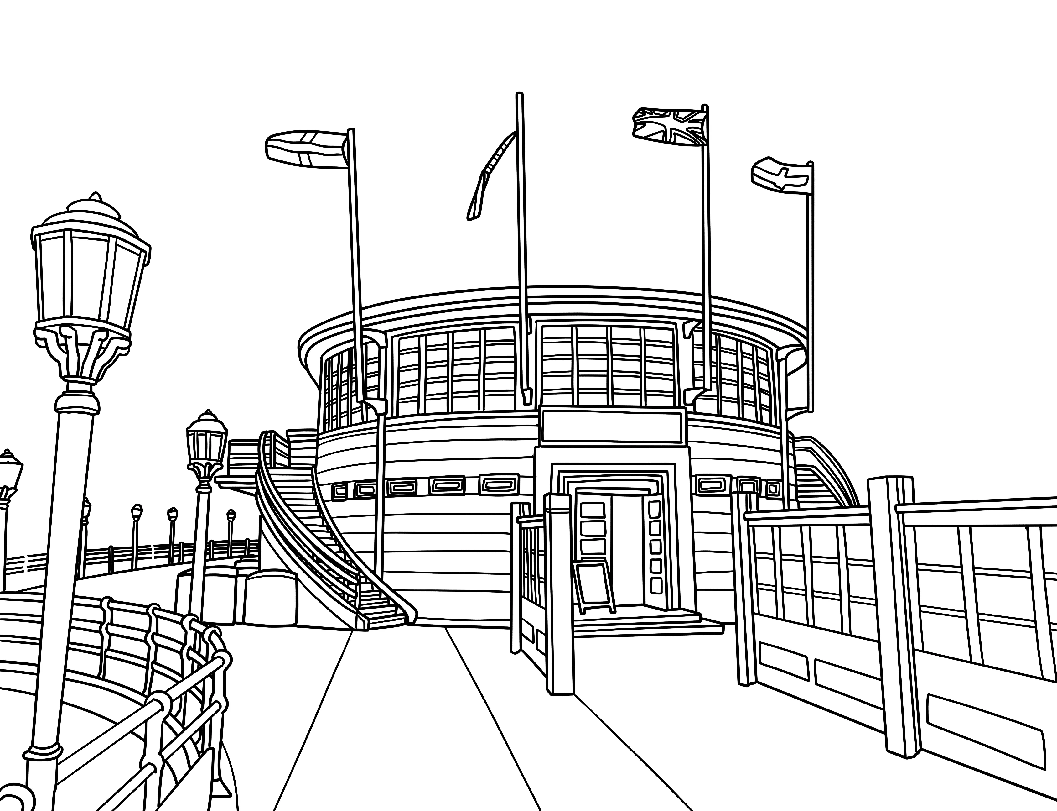 Worthing Colouring Book (A4) - Image 3