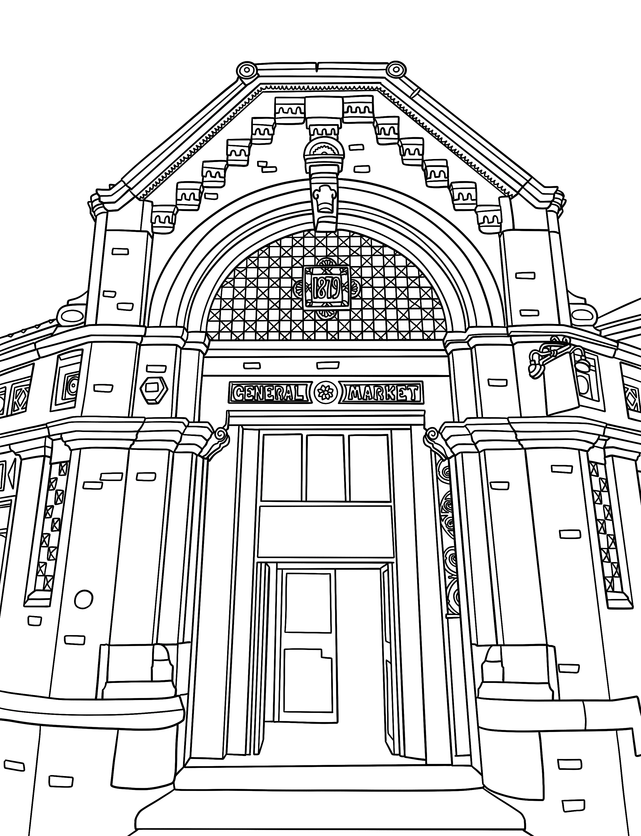 Wrexham Colouring Book (A4) - Image 2